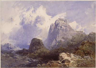 La Gavea i Rio de Janeiro af Eduard Hildebrandt