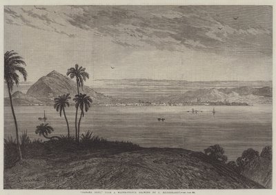Panama Havn af Eduard Hildebrandt