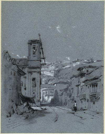 Rua de Misericordia i Rio de Janeiro af Eduard Hildebrandt