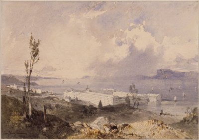 Sing Sing-fængslet af Eduard Hildebrandt