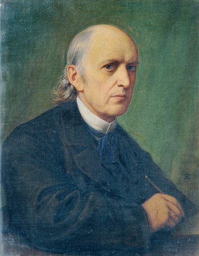 selvportræt af Eduard Jakob von Steinle