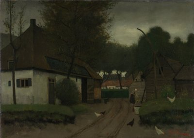 Bondegård af Eduard Karsen