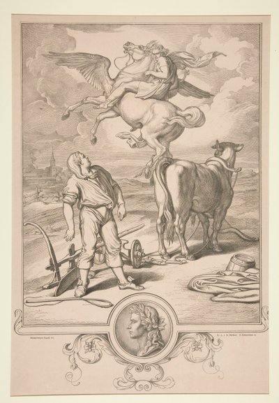 Uden titel (Mytologisk scene) af Eduard Kretzschmar
