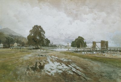 Ved træriven af Eduard Peithner von Lichtenfels