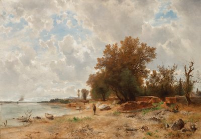 Donaus bred i Prater af Eduard Peithner von Lichtenfels