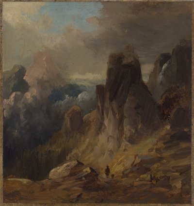 lejrmur af Eduard Schleich der Ältere