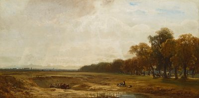 Sandgrav på Schleissheimer Allee af Eduard Schleich der Ältere
