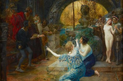Ungdommens Kilde, ca. 1890. af Eduard Veith