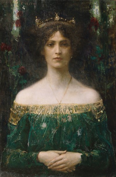 Kongedatter, før 1902. af Eduard Veith
