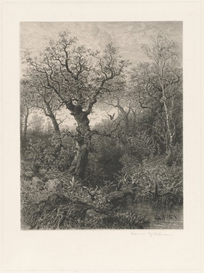 Efterår af Eduard Willmann, after Eduard Marak