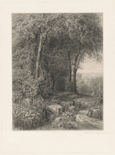 Sommer af Eduard Willmann, after Julius Mařák
