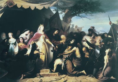 Indgangen til de katolske monarker i Alhama. 1867 (olie på lærred) af Eduardo Javier Ramon Cano de la Pena