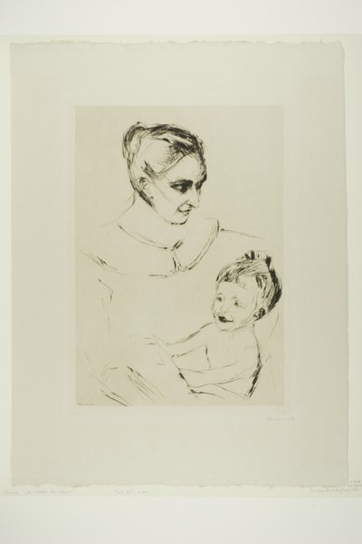 En mors glæde af Edvard Munch