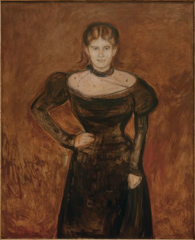 Aase Nørregaard af Edvard Munch