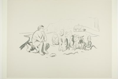 Alphas afkom af Edvard Munch