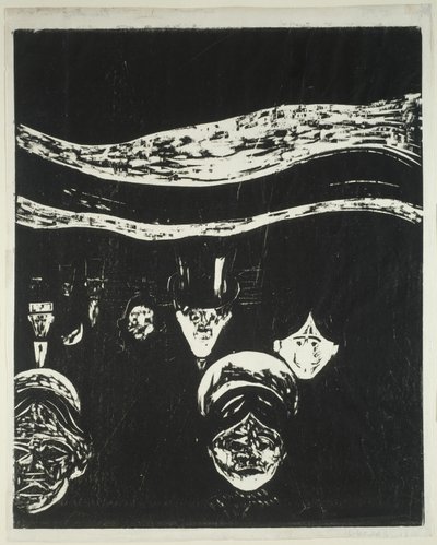 Angst af Edvard Munch