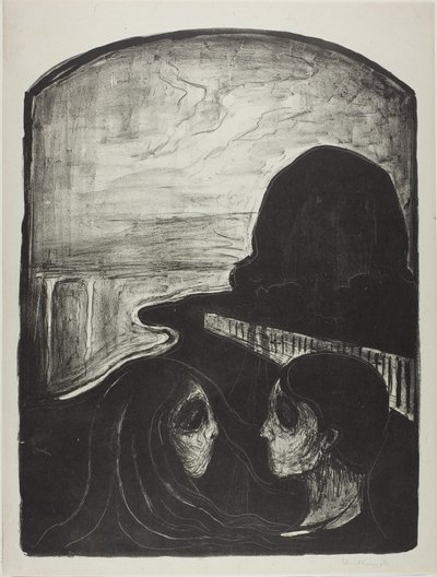 Attraktion I af Edvard Munch