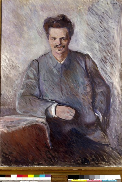 August Strindberg Portræt af den svenske dramatiker og maler August Strindberg (1849-1912). Maleri af Edvard Munch (1863-1944) af Edvard Munch
