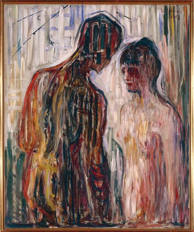 Amor og Psyche af Edvard Munch