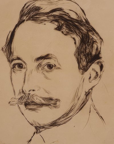 Dr. Max Linde. 1902 af Edvard Munch