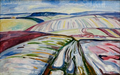 Mark i sne af Edvard Munch