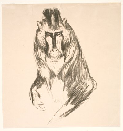Gorilla (fastlandet) af Edvard Munch