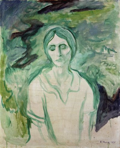 Gotisk pige af Edvard Munch