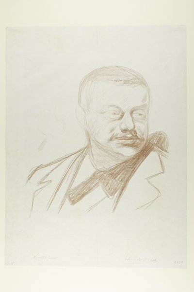 Gunnar Heiberg af Edvard Munch