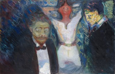 Jalousi af Edvard Munch