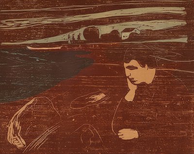 Melankolie III. 1902 af Edvard Munch