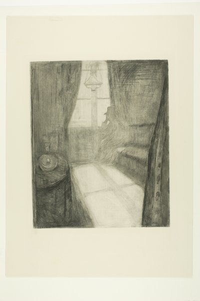 Måneskin. Nat i St Cloud af Edvard Munch