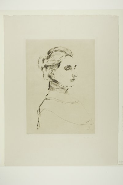 Fru Marie Linde af Edvard Munch