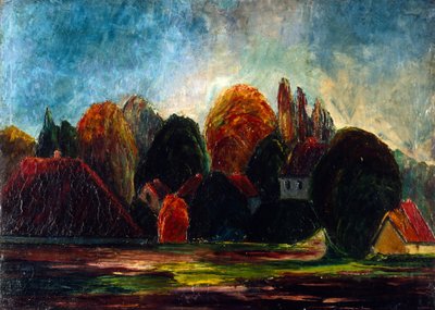 Norsk Landskab af Edvard Munch