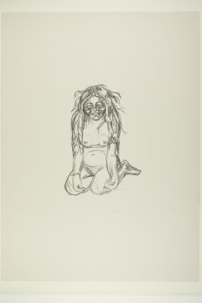 Omega gråd af Edvard Munch