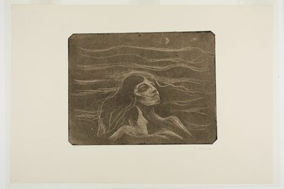 På kærlighedens bølger af Edvard Munch