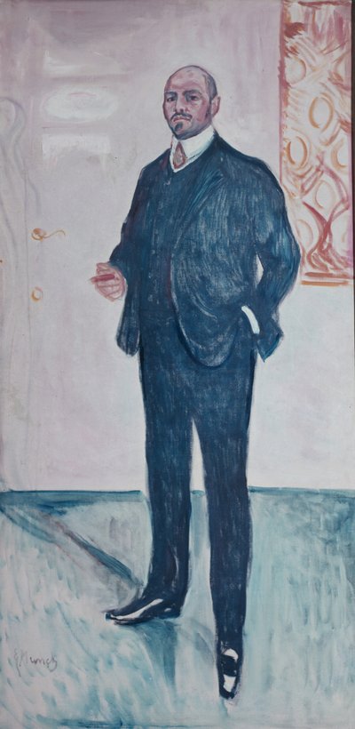 Professor Walther Rathenau af Edvard Munch