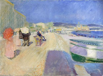Promenade des Anglais af Edvard Munch