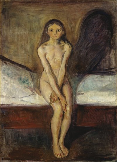Pubertet af Edvard Munch