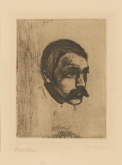 Sigbjørn Obstfelder af Edvard Munch