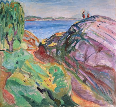 Sommer ved havet, Krager af Edvard Munch