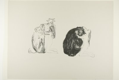 Bjørnen, fra Alfa og Omega af Edvard Munch
