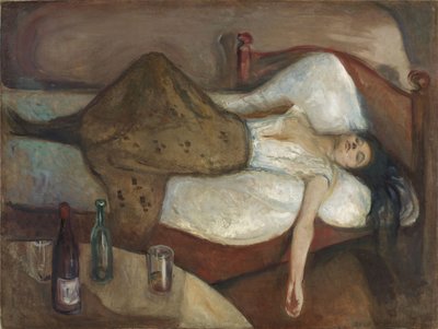 Dagen efter af Edvard Munch
