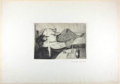 Dagen efter af Edvard Munch
