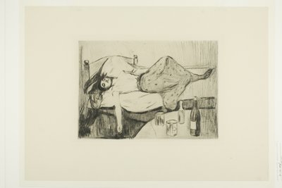 Dagen efter af Edvard Munch