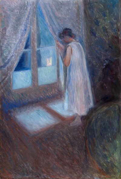 Pigen ved vinduet af Edvard Munch