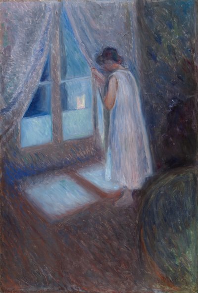 Pigen ved vinduet af Edvard Munch