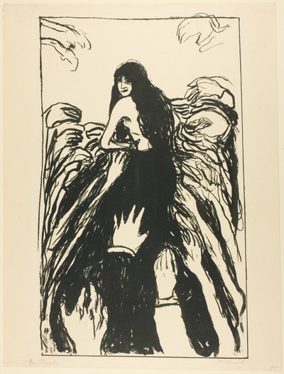 Hænderne af Edvard Munch