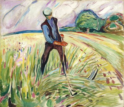 Haymaker af Edvard Munch