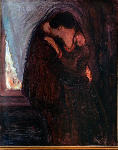 Kysset af Edvard Munch