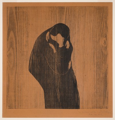 Kysset IV af Edvard Munch